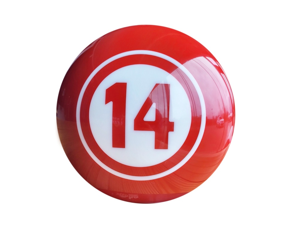 Bowl-Easy Bingo houseball 14 lbs drilled