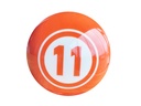 Bowl-Easy Bingo houseball 11 lbs drilled