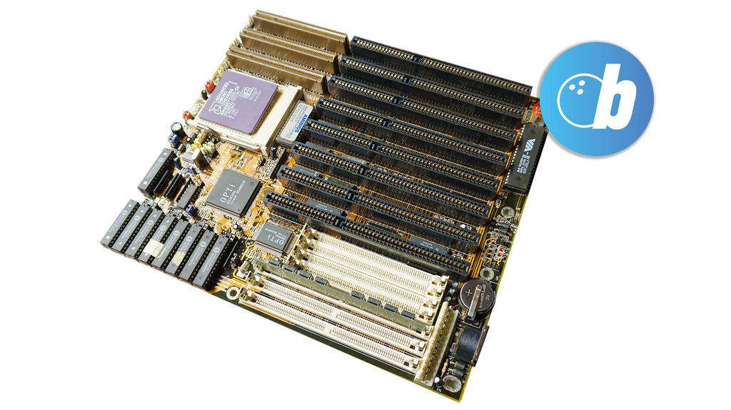 Frameworx 486 CPU PCB w/16MB Ram USED