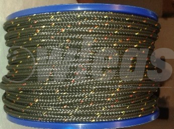 Rope for pins 5,3-0,4mmX50m schwarz for Full size Bowling