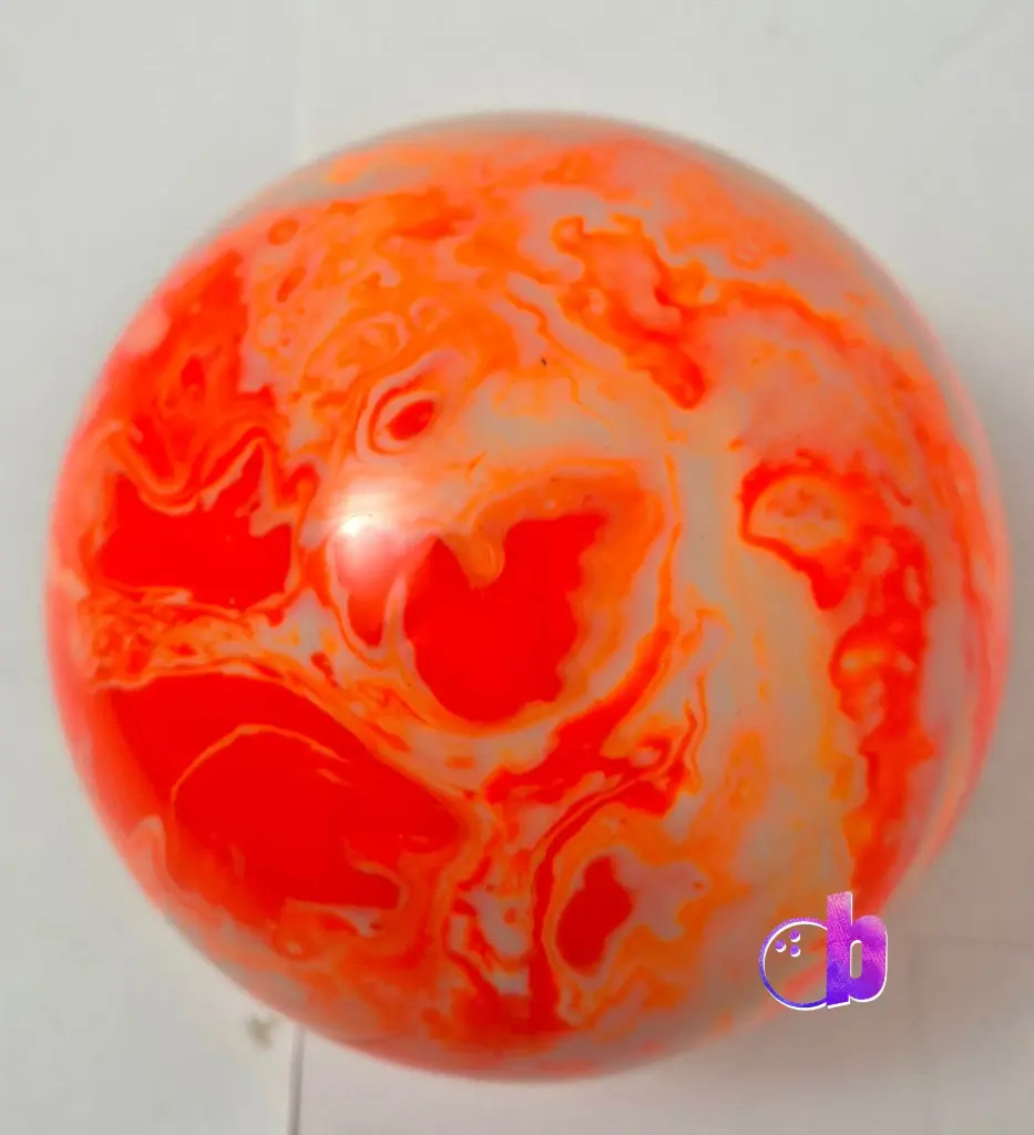 Kegeling Balls Type Winner w/o Fingerholes 120mm Orange/White