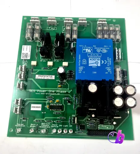 [55-200776-000U] High Voltage Print SES Control Unit 1x208V Used