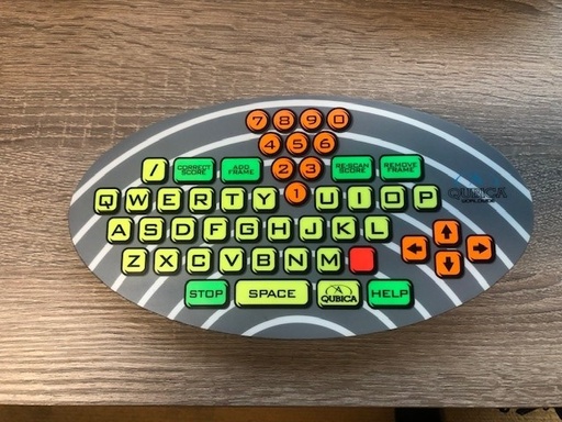 [KEY0005EN1 USED] AMF Autom.scoring keypad Micro&Fly Qwerty keyboard only USED