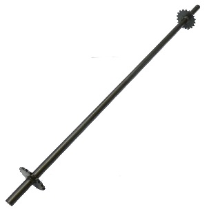 [V218833-01] Front axis with chain wheel KSA10A7-1