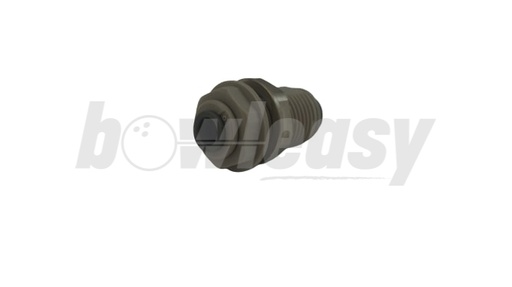[154-0221] Bulkhead Union - 1/4" Tubing