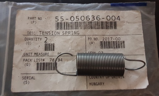 [55-050636-004] Tension Spring