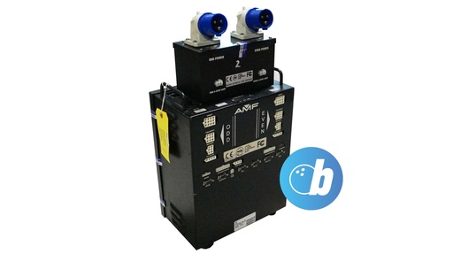 [090-008-965WB] AMF 8290XL CE Black Chassis with top box USED