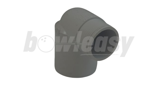 [153-8827T] 1-1/4 PVC Elbow For Tank Inlet (no threads)