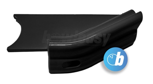 [53-400099-205] Exit Track only - RH Black