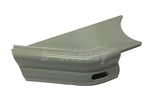 [53-400097-000] Exit Track Only - LH Lt Gray